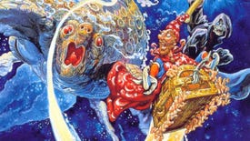 The cover art for a Discworld videogame, designed by Josh Kirby