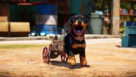 Chorizo  the sausage dog from Far Cry 6 barking